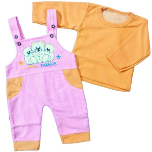 Romper-Orange-Pink