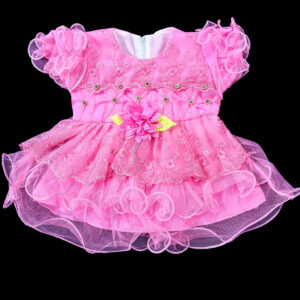Fancy-Frock-Net-Pink-Color