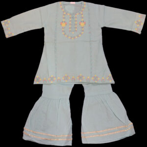 Ferozy Embroided Frock with shararah